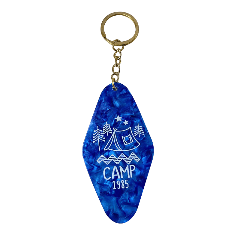 Blue Acrylic Keychain | NueShiny