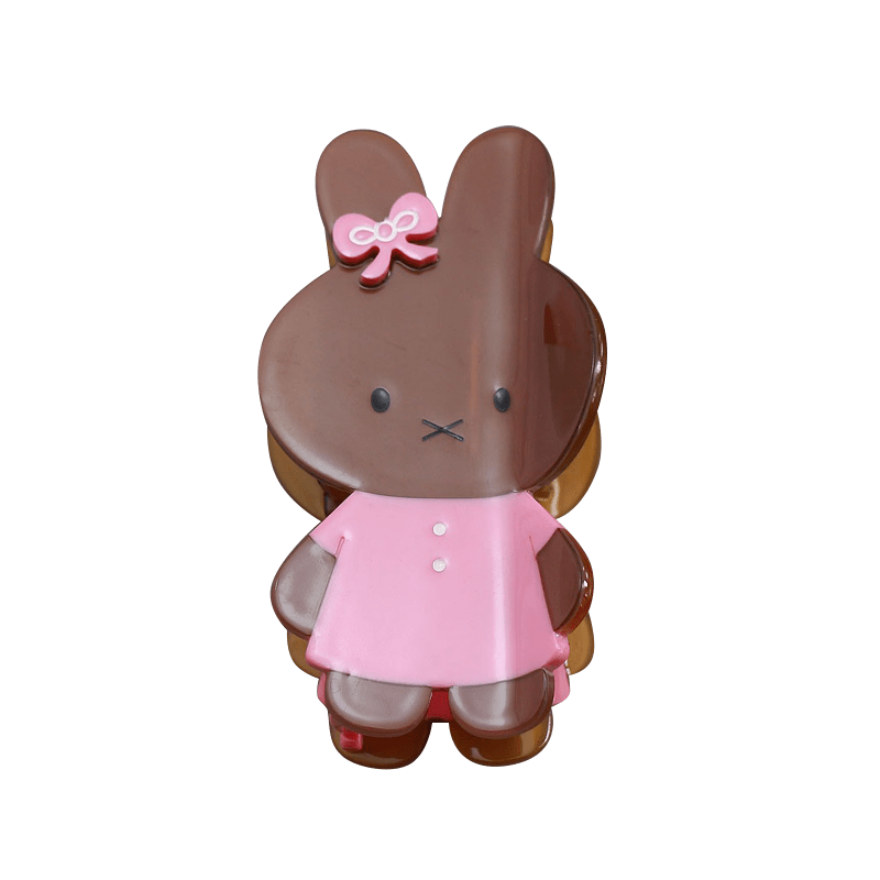 Medium Brown Bunny Hair Claw | NueShiny