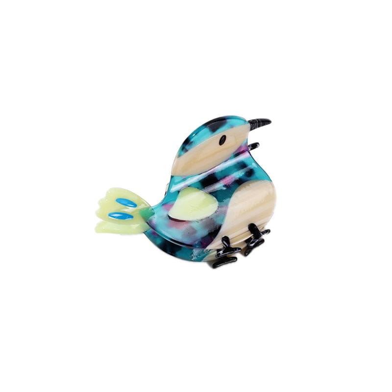 Medium Green Bird Hair Claw | NueShiny