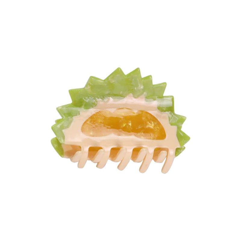 Medium Yellow Durian Hair Claw | NueShiny