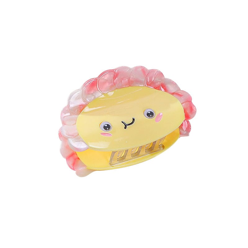 Small Yellow Dango Hair Claw | NueShiny