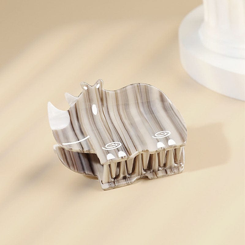 Small Rhinoceros Hair Clip | NueShiny