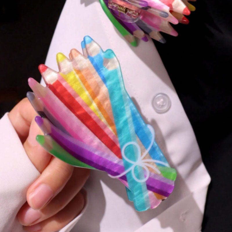 Medium Colorful Paintbrush Clip
 | NueShiny