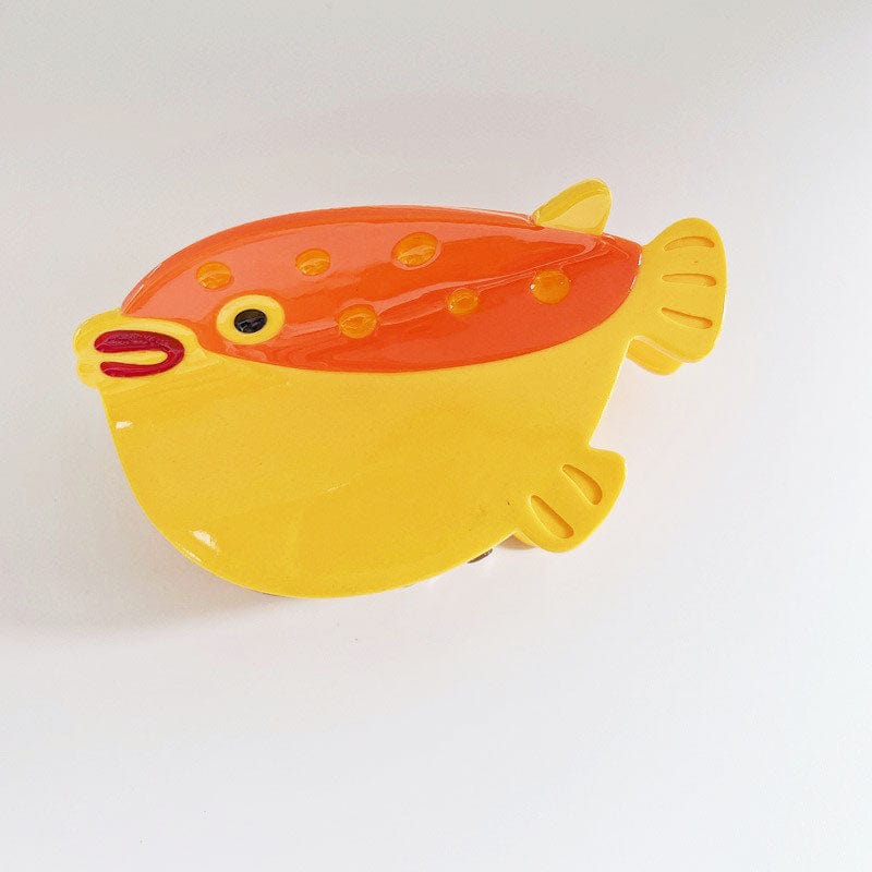 Medium Yellow River Dolphin Hairpin
 | NueShiny