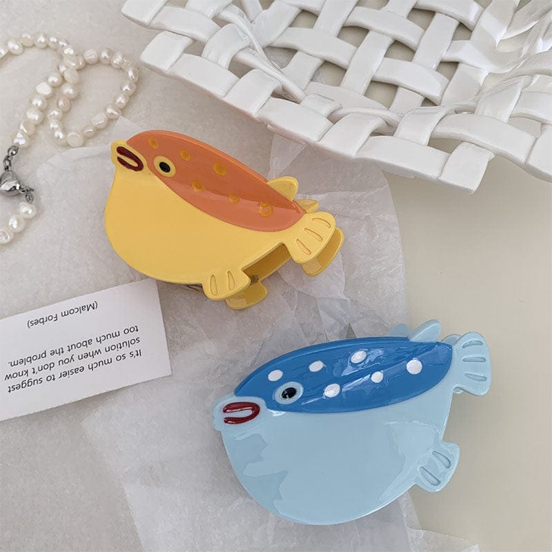 Medium Blue River Dolphin Hairpin
 | NueShiny