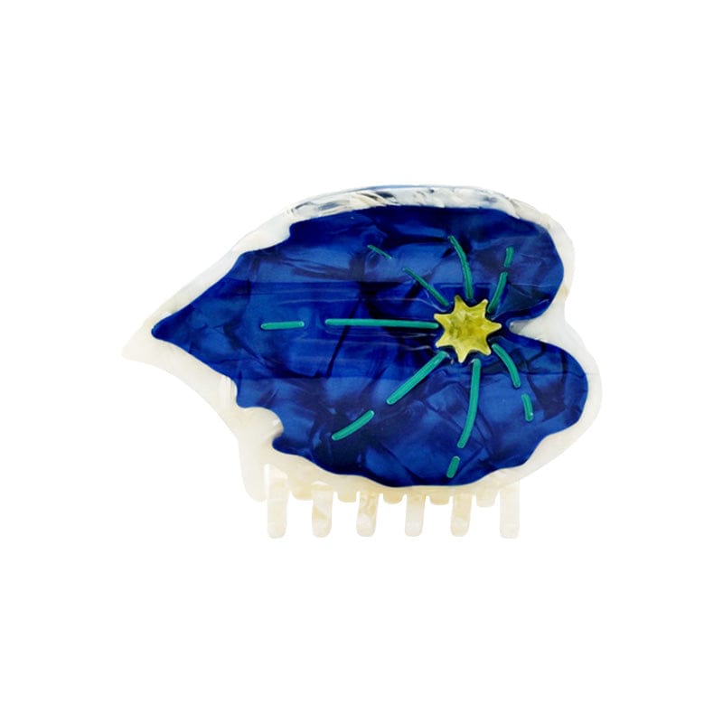 Medium Blue Anthurium Hairpin | NueShiny