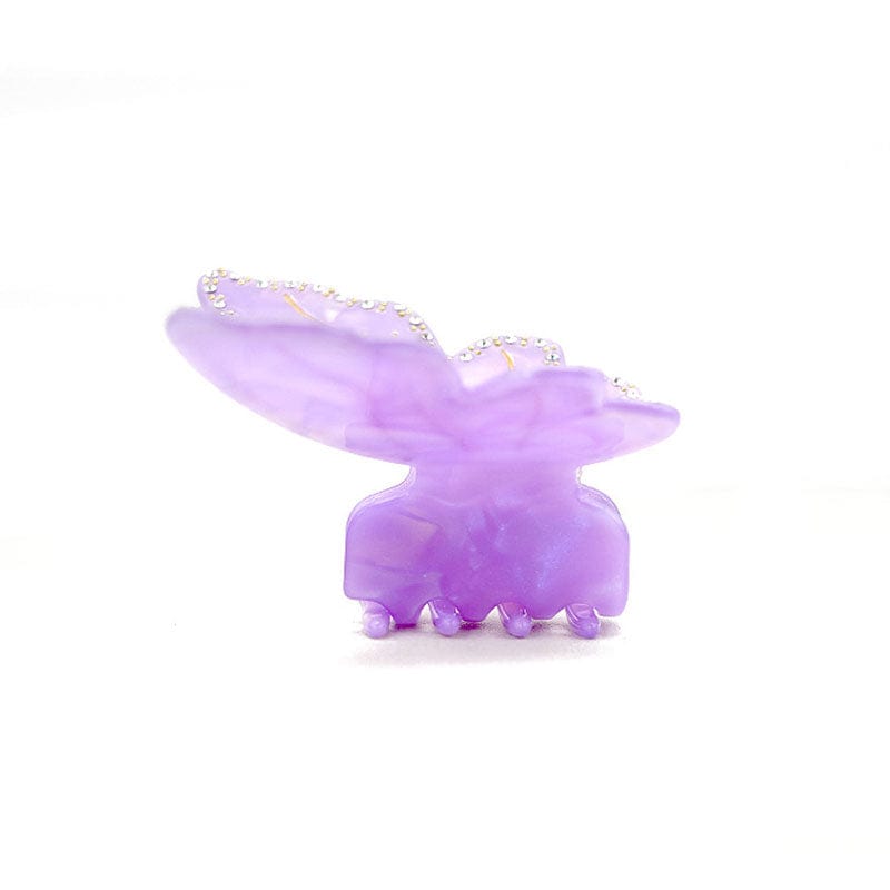 Medium  Purple Butterfly Hairpin | NueShiny