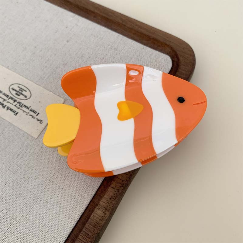 Medium Orange Clownfish Hairpin
 | NueShiny