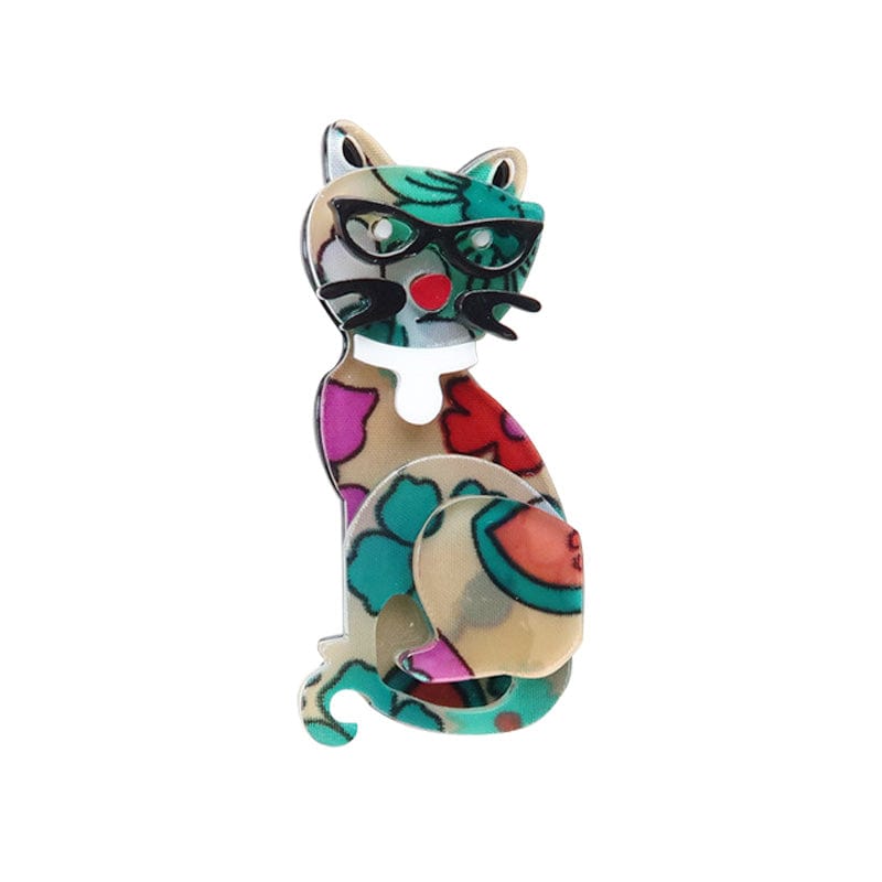 Rainbow Cat Brooch | NueShiny