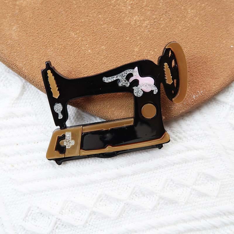 Sewing Machine Brooch | NueShiny