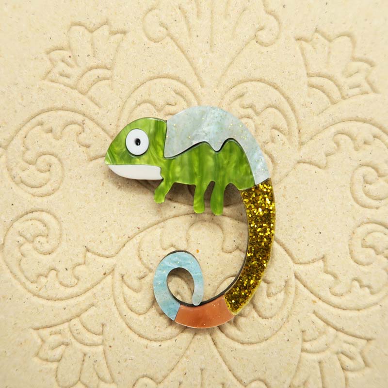 Chameleon Brooch | NueShiny