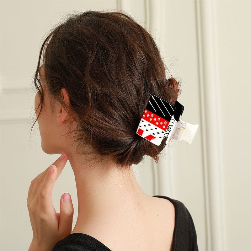 Small  Poker Card K Hair Claw | NueShiny