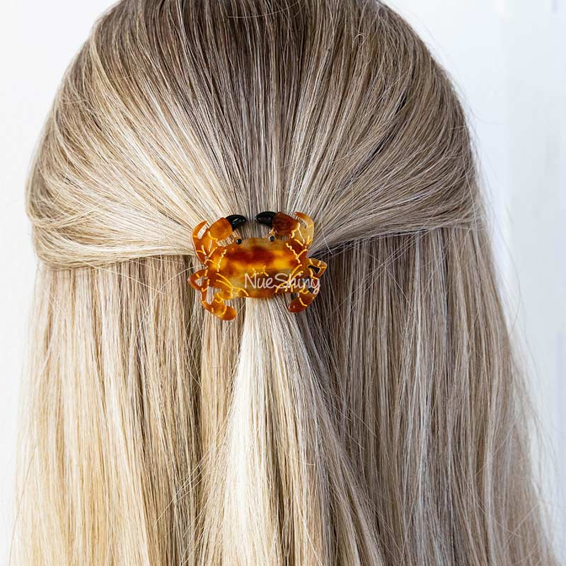 Mini Caramel Crab Side Clip | NueShiny