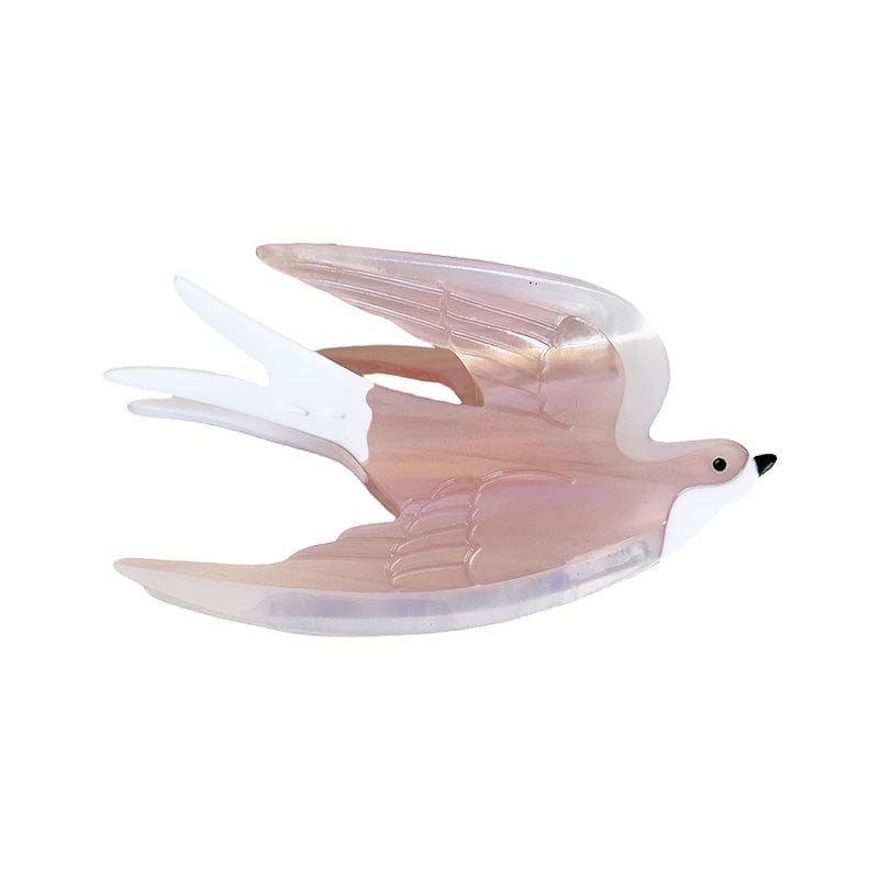 Medium  Pink Swallow Hair Claw | NueShiny