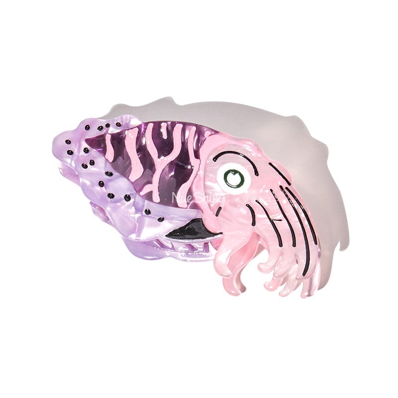 Medium  Pink Cartoon Squid Hair Claw | NueShiny