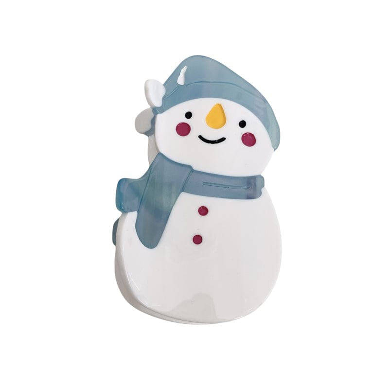 Medium  Snowman  Hair Claw | NueShiny