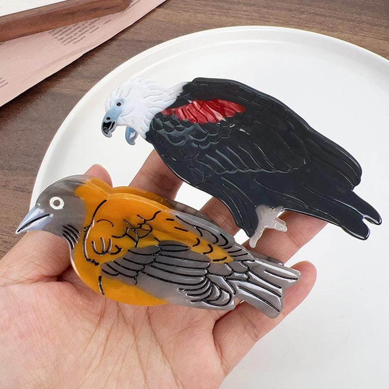 Medium  Realistic Wind Oriole Bird Hair Claw | NueShiny