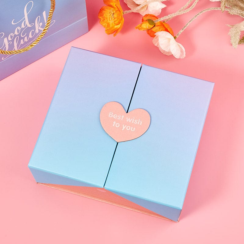 Small Size Blue Heart Dhaped Gift Box | Nueshiny