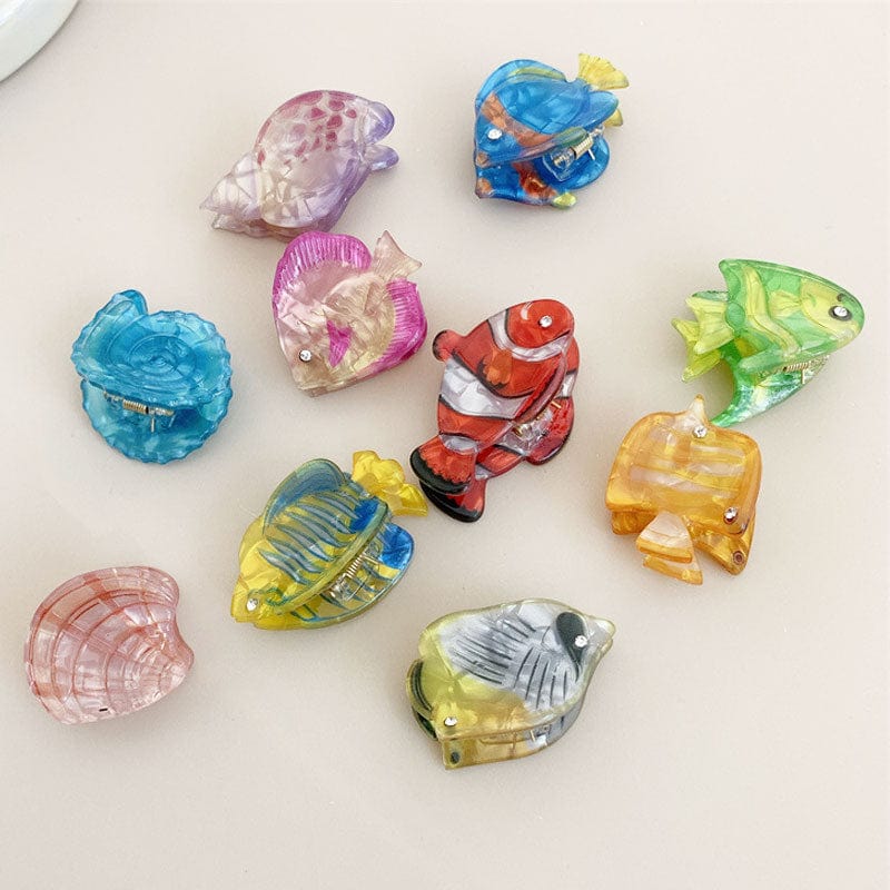 3 Pcs Mini  Butterfly fish Side Clip | Nueshiny