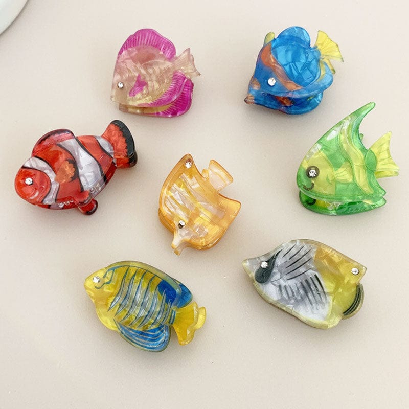 3 Pcs Mini  Yellow fish Side Clip | Nueshiny