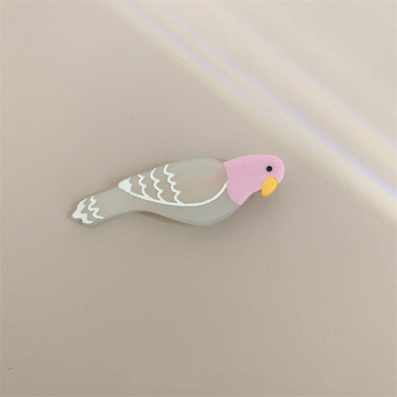 Small   White Dove Hair Claw | NueShiny