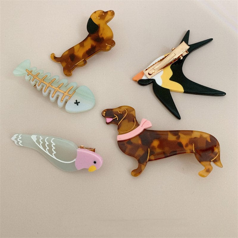 Small   Dachshund Hair Claw | NueShiny