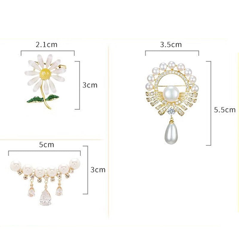 Sunflower Brooch Set | NueShiny