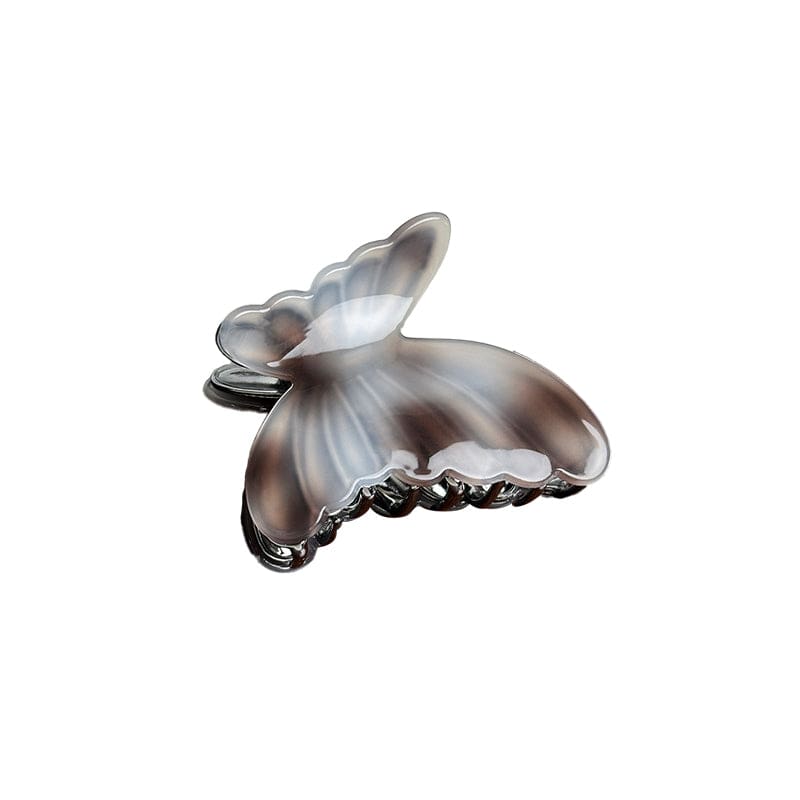 Medium  Super Fairy Butterfly Series-Gray Hair Claw | NueShiny