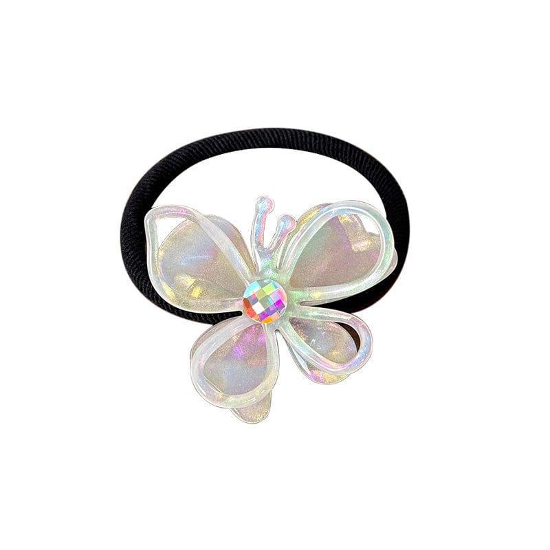 Colorful White Hollow Butterfly Hairband | NueShiny