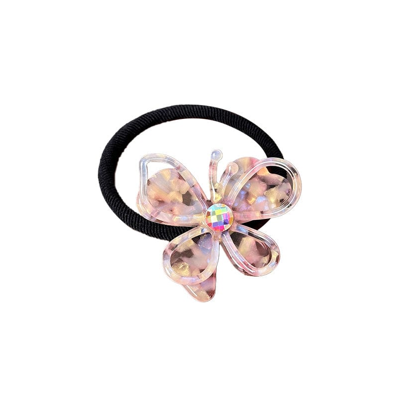 Colorful Pink Hollow Butterfly Hairband | NueShiny