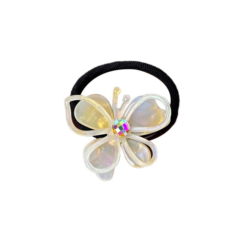 Colorful Yellow Hollow Butterfly Hairband | NueShiny