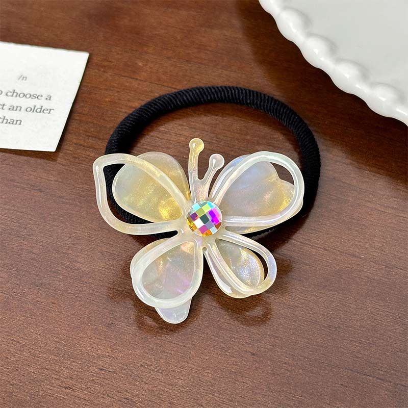 Colorful Yellow Hollow Butterfly Hairband | NueShiny