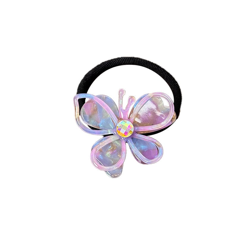 Colorful Purple Hollow Butterfly Hairband | NueShiny