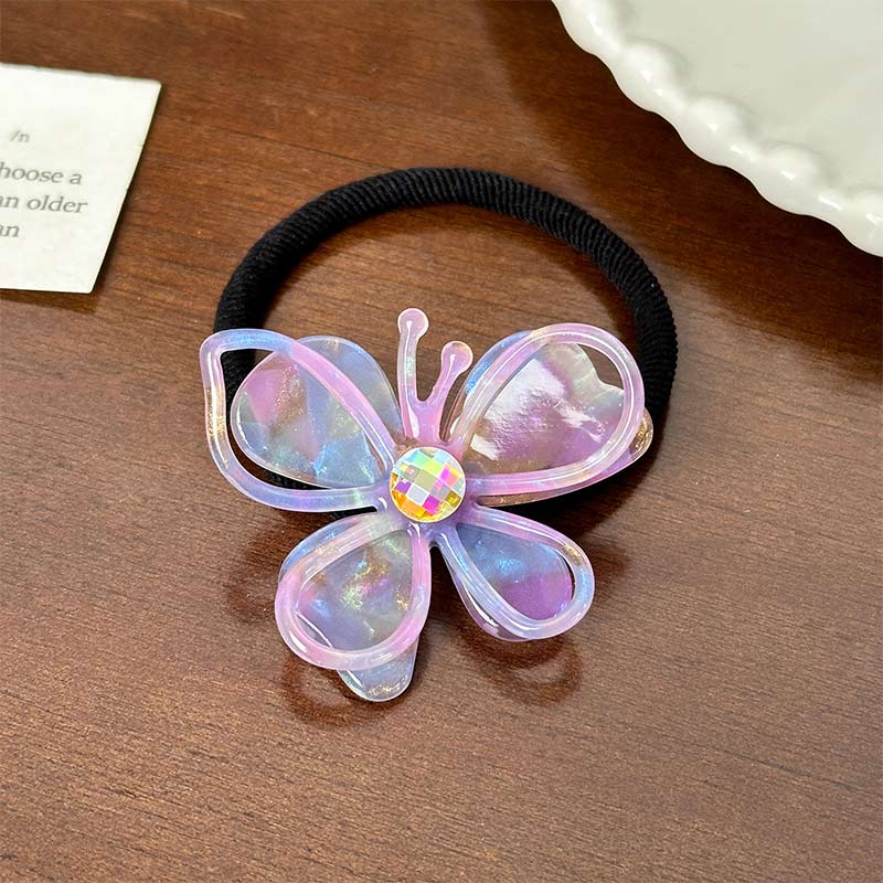 Colorful Purple Hollow Butterfly Hairband | NueShiny