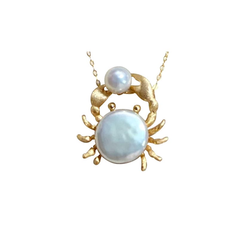 Pearl Crab Necklace | NueShiny