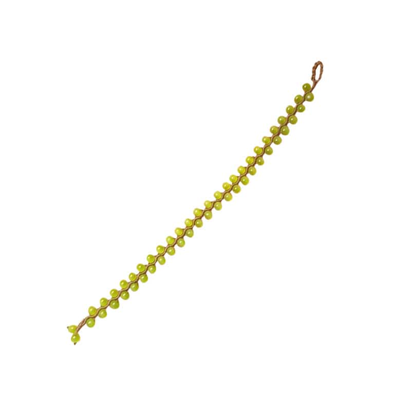 Forest Green Grape Braided Bracelet | NueShiny