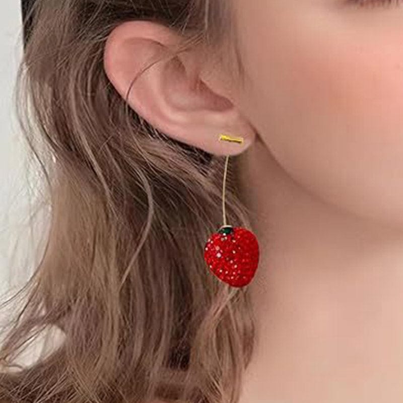 Strawberry Earrings | NueShiny