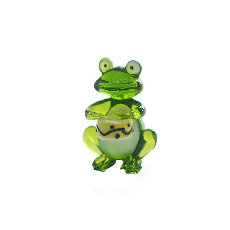 Drumming Frog Figurine | NueShiny