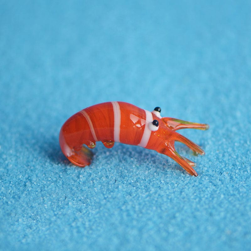 Orange prawn ornaments | NueShiny