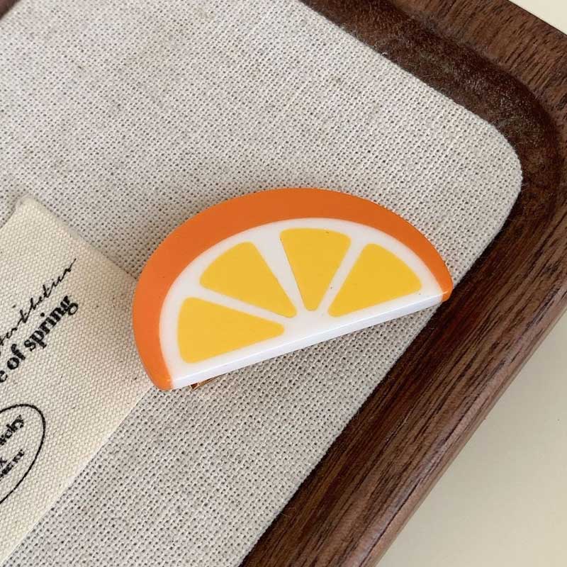 Mini Orange Side Clip | NueShiny