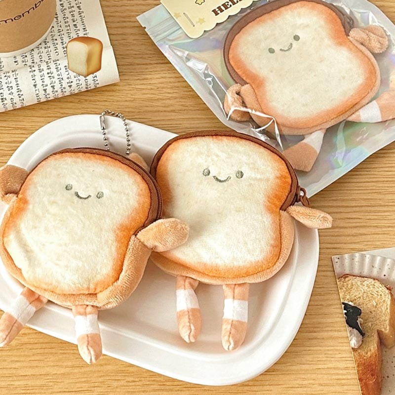 Cute toast doll pendant | NueShiny