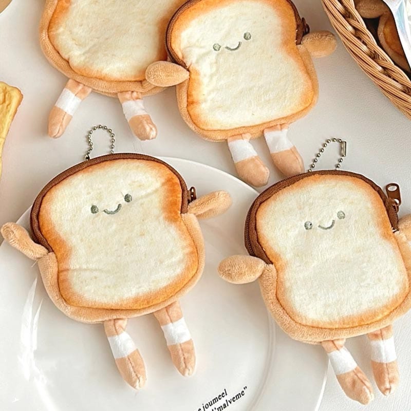 Cute toast doll pendant | NueShiny