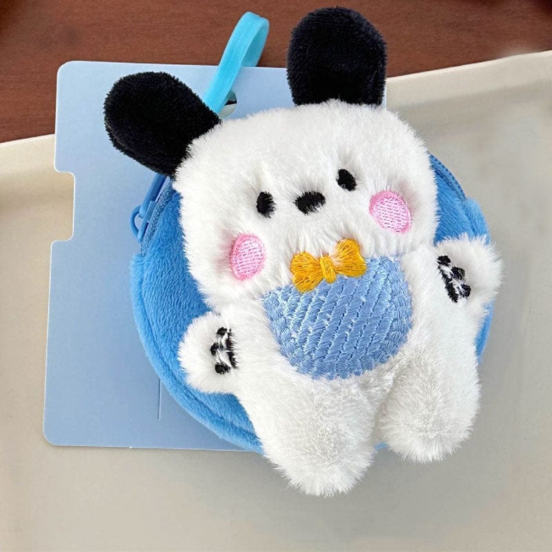 Blue-Bib Puppy Headphone Bag | NueShiny