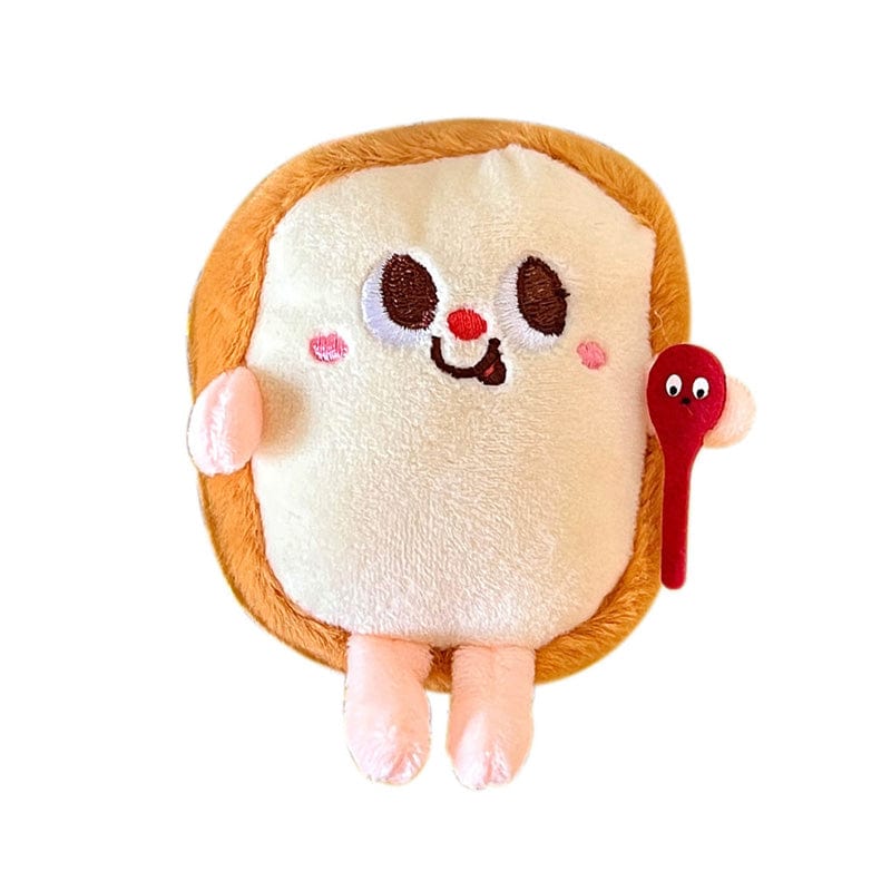 Plush Toast Keychain | NueShiny