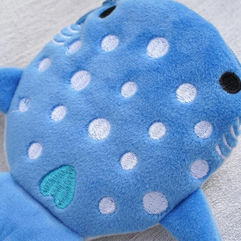 Blue cartoon whale coin purse | NueShiny