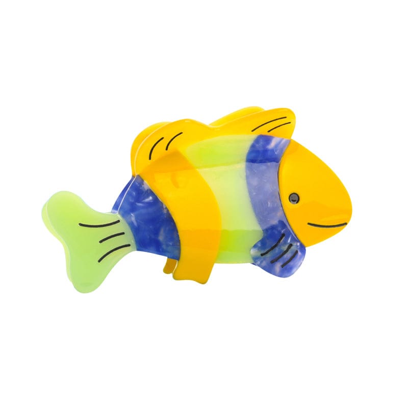 Large Yellowhead Fish Hair Claw | NueShiny