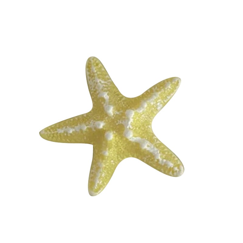 Mini Yellow Starfish Side Clip | NueShiny