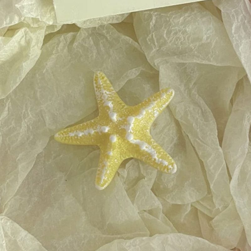 Mini Yellow Starfish Side Clip | NueShiny