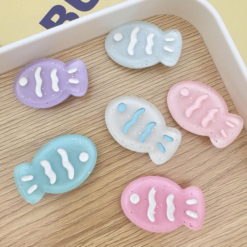 Mini Light Pink Fish Side Clip | NueShiny