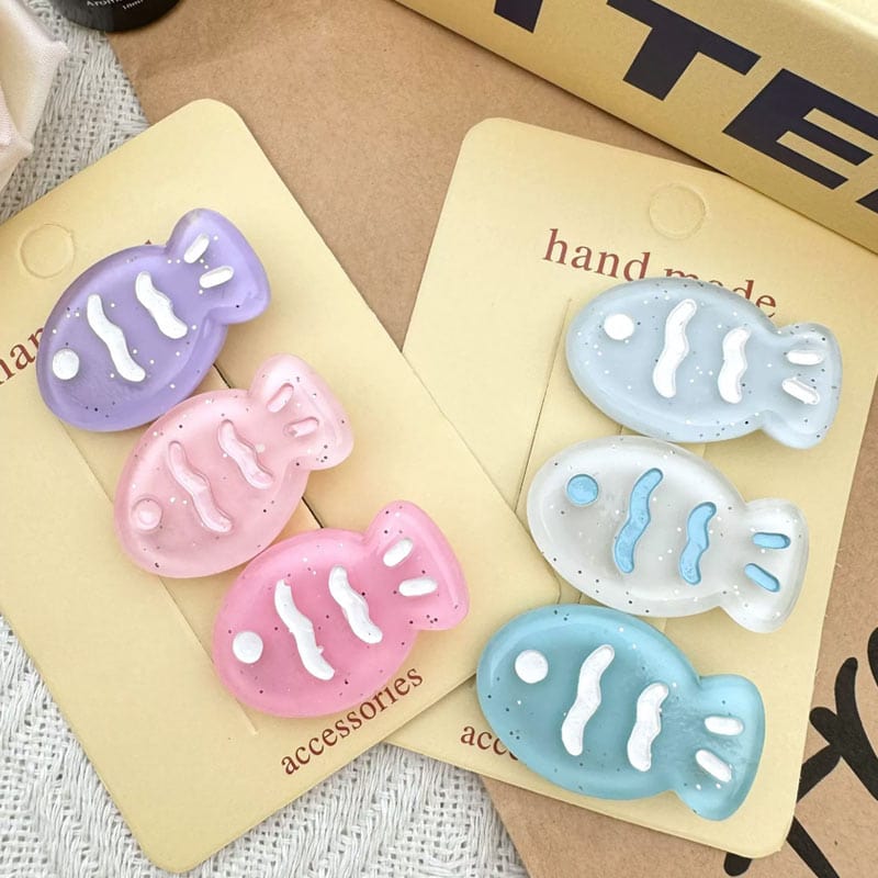 Mini Purple Fish Side Clip | NueShiny